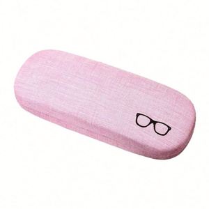 Étui rigide de grande taille en tissu de lin pour protéger les lunettes, porte-lunettes de voyage pour hommes et femmes, lunettes de soleil UV unisexes, cadeau - Product Image 4