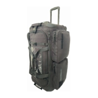 Sac de voyage à roulettes robuste et étanche, grand format, type sac de sport tactique extensible en nylon pour équipement de défense personnelle