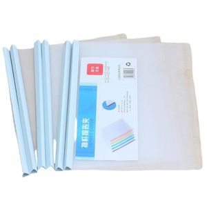 Porte-documents A4 transparent en PP avec clip coulissant, modèle 2026, pour CV et rapports, 190x260mm - Product Image 2