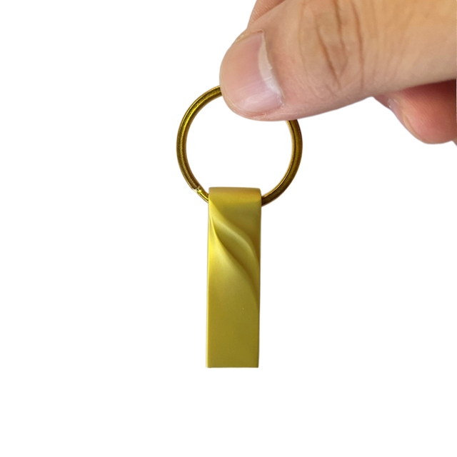 Mini Metal USB Flash Drive 2.0 32GB USB Memory Stick with Key Chain Free Laser Logo Pen Drive for Storage Gifts