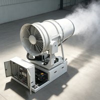 Canon à eau industriel pour le contrôle de la poussière et des fumées dans les aciéries