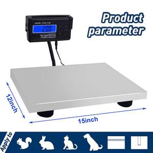 Neue Post waage Hoch leistungs elektronische Waage Boden bank Gewicht Gewerbliche Waage Digitale Plattform waage 660LB 300KG 200KG - Product Image 6
