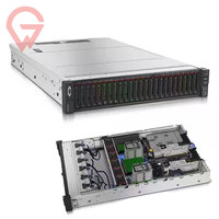 Serveur en rack ThinkSystem SR650 2U, 2x2e génération Intel Xeon Platinum, 7,5 To DDR4, solution de stockage évolutif haute densité pour centre de données
