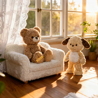 Boneka Plush OEM Super Lembut Lucu, Penyangga Pergelangan Tangan untuk Meja Kerja, Teman Pengganti Mouse, Boneka Plush untuk Meja Kerja