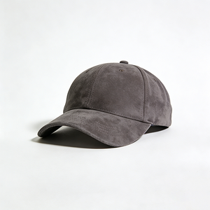 Gorra de Béisbol de Gamuza a la Moda, Gorra de Papá de Textura Suave Premium, Gorra Casual de Alta Calidad para Primavera y Otoño - Product Image 4