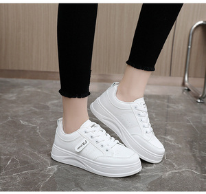 2026 Wholesale Thick-Soled <b>Height</b>-<b>Increasing</b> Casual <b>Shoe</b> Women's Spring Summer Autumn Breathable Lace-up Loafers - Product Image 2
