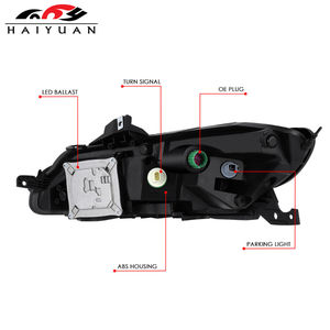 For 14-18 Jeep Cherokee Parking Light Turn Signal Lamps Chrome/clear 68321886AA 68321887AA - Product Image 5