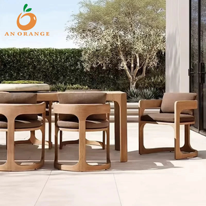 Juego de <span class=keywords><strong>Comedor</strong></span> de Teca Moderno y Lujoso <span class=keywords><strong>para</strong></span> <span class=keywords><strong>Exteriores</strong></span>, Muebles de Jardín <span class=keywords><strong>para</strong></span> Restaurante, Mesa y Sillas <span class=keywords><strong>para</strong></span> <span class=keywords><strong>8</strong></span>-12 <span class=keywords><strong>Personas</strong></span>, <span class=keywords><strong>para</strong></span> Hoteles y Villas - Product Image 1