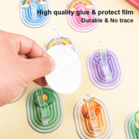 XiChen Rangement multifonctionnel amovible en plastique auto-adhésif pour la maison, le bureau, la cuisine, la salle de bain, facile à installer, gain de place, étanche