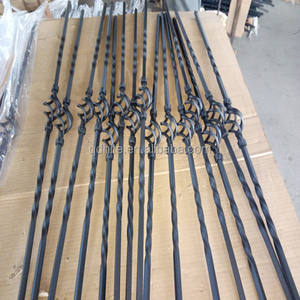 इस्तेमाल किया गढ़ा लोहे के दरवाजे गेट्स/आंतरिक लोहे सीढ़ी रेलिंग/गढ़ा लोहे की खिड़की ग्रिल डिजाइन - Product Image 6