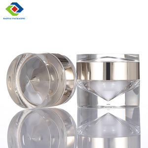 Frascos de Plástico de Boca Ancha, Recipientes Redondos para Crema, Impresión de Logotipo Personalizado, Reciclables - Product Image 1