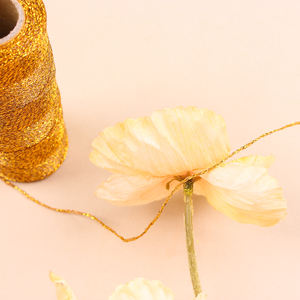 Vente chaude en gros 1mm or et argent PP ruban étiquette corde haute résistance TwineGift emballage <span class=keywords><strong>Spot</strong></span> - Product Image 4