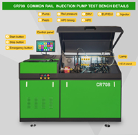 Banco de Pruebas CE708 EUI EUP HEUI para Bombas Inyectoras de Combustible Diésel Common Rail CR3000A