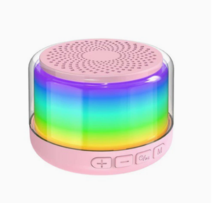 Portable Speaker With <b>Clock</b> Display Rechargeable Battery Wireless Full-Range Audio Plastic Cabinet Indoor Use 11 - Product Image 5