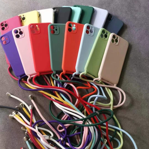 <span class=keywords><strong>Cover</strong></span> per Cellulare di Lusso Antiurto a 3 Lati, Colore Caramella, Nuova Moda 2022, in <span class=keywords><strong>Silicone</strong></span> con Cordino per 16 15 11 12 <span class=keywords><strong>13</strong></span> <span class=keywords><strong>Pro</strong></span> <span class=keywords><strong>Max</strong></span> - Product Image 1