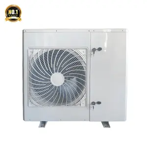 4hp 5hp 6hp küçük orta sıcaklık açık hava soğutmalı soğutma yoğuşma ünitesi Panasonic kompresör ile soğuk oda için