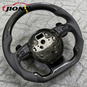 Volante de Fibra de Carbono Personalizado para Audi A3 A4 B8 A5 B8 <span class=keywords><strong>A6</strong></span> C6 A7 C7 A8 D4 Q5 S7, Venta al por Mayor y al Detal - Product Image 5