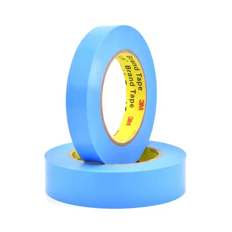 3m 8898 Blue Waterproof Tape - Rubber Strapping Tape for Metal Roofs and Aluminium Foil Masking