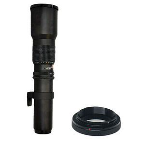 Lente Superteleobjetivo Manual de 500 mm F/8-32 con Montura T, Lentes de Cámara de Fotograma Completo Compatibles con Cámaras Sony, <span class=keywords><strong>Nikon</strong></span> y Canon - Product Image 3