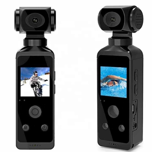 Good Quality 4K HD Video Recorder Mini Action Camera W8 Portable HD 1.3'' LCD Outdoor VR Live 270 Degree WiFi Pocket Panoramic