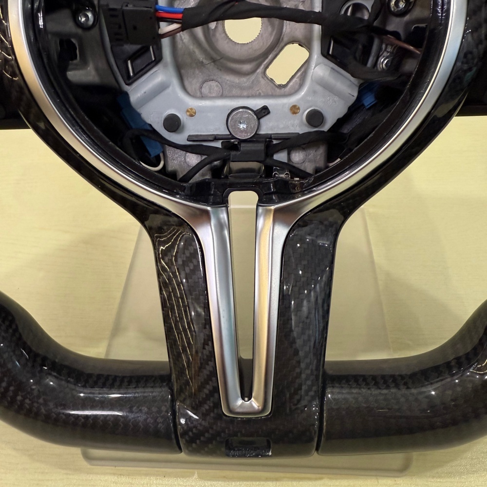 Custom Flat Bottom Lenkrad Steering Wheel (BMW Fitment), photo 5