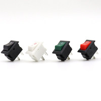 Mini interrupteur à bascule KCD11-101 2 broches 3 broches 2 positions 3 positions Interrupteur à bascule d'alimentation à enclenchement rapide 6A 250V