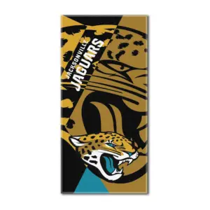 Toalla de playa de 30x60 pulgadas con diseño de puzle al mejor precio Northwest NFL Jacksonville Jaguars NFL