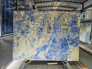 STONE Pierre Naturelle Luxe Nuages Marbre Dalles Murales et de Sol Marbre du Brésil Dalle de Pierre Bleue pour Baignoire - Product Image 2