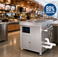 Procesador Automático de Residuos Alimenticios Comerciales con Reducción del 80%, Eliminación Ecológica de Desechos de Cocina para Zonas de Comida