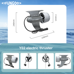 Batería de Carga Rápida para Motor SUP de 450W |   Aleta Eléctrica IFUNGOO Y02 de 10.5 kg y Batería B2 de 333 Wh |   Kit Ligero para Tabla de Paddle y Bote Pequeño - Product Image 2