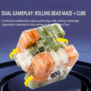 Grand cube de labyrinthe 3D, jouet de puzzle pour enfants, cube multijoueur PK, pour enfants et adultes, développement de la pensée logique, soulagement du stress, cadeau - Product Image 4