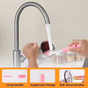 Kit de nettoyage réutilisable pour gobelets Stanley – Ensemble de brosses de nettoyage de bouteilles amélioré avec brosse pour pailles et brosse pour couvercles de gobelets - Product Image 5