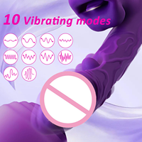 Vibromasseurs à 3 moteurs, double stimulation par picots et vibration, stimulateur clitoridien et point G, vibromasseur tapotant, jouets sexuels pour femmes et couples