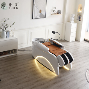 Poltrona da Parrucchiere ShiLu di Lusso, Lettino Elettrico Intelligente per Massaggi Spa, Lettino per Lavaggio Capelli - Product Image 3