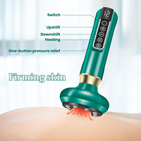 Masseur à ventouses électrique avec contrôle de la minuterie, ensemble Gua Sha pour le corps avec chaleur et thérapie par lumière rouge