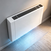 Unité de ventilation à condensateur froid (FCU) murale ultra-mince pour chauffage et refroidissement