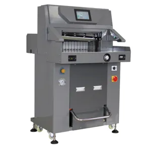 Máquina de corte de papel hidráulico, herramienta automática con Control de pantalla táctil, 5010EP