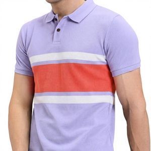 Camiseta Polo de Estilo Urbano para Hombre, Mezcla de Algodón, Manga Corta, Casual, Verano, Fabricante Mayorista, Proveedor OEM - Product Image 1