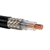 Câble semi-flexible à bas prix de l'usine Shenguan, câble coaxial RF RG401 -250, câbles de communication