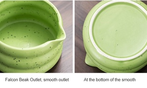 New Product 200ml Ceramic Sand Aze Matcha Bowl Spout Japandi <b>Tea</b> Ceremony <b>Set</b> with Colorful Box Porcelain Clay for Coffee - Product Image 5