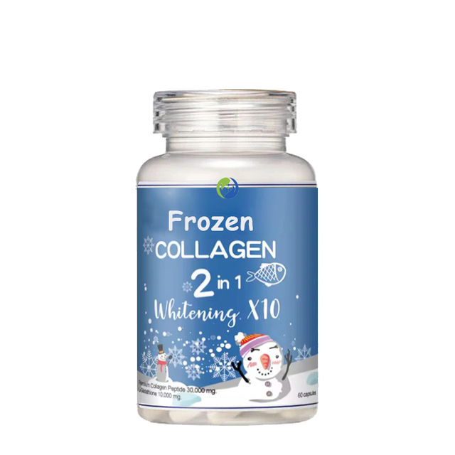 Beauty Supplement Skin Care Vitamin C Collagen Pills Capsule Frozen Collagen 2 in 1 Whitening Capsules