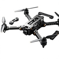 Composant de bras de cadre de drone UAV en fibre de carbone usiné CNC GRANCEN pour vélos, jouets RC et équipements sportifs