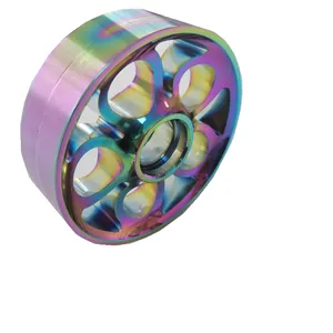 永浩工厂提供不锈钢彩虹色高级直排轮滑轴承/轮滑轴承