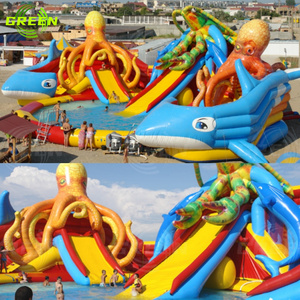 Toboganes <span class=keywords><strong>de</strong></span> agua inflables verdes, venta al por mayor, pulpo, <span class=keywords><strong>castillo</strong></span> inflable comercial, piezas <span class=keywords><strong>de</strong></span> agua, toboganes <span class=keywords><strong>de</strong></span> agua grandes a la venta, <span class=keywords><strong>San</strong></span> Antonio - Product Image 4