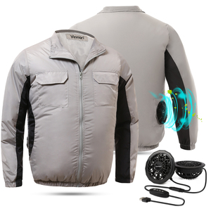 Sun protection <strong>Work</strong> Jacket Fan air Conditioned Clothes With Cooling Fan Summer Fan Cloth - Product Image 1