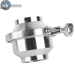 Válvula de Retención Sanitaria Soldada de Acero Inoxidable AISI304 AISI316L para Tuberías de Refrigeración Líquida de Centros de Datos CDU SANSUN - Product Image 2