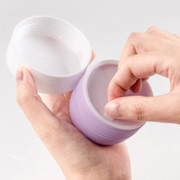 Prix d'usine abordable – Pots cosmétiques ronds en PP blanc mat et vert de 30 ml, 30 g, 100 g, 300 g pour emballage de crèmes visage et soins de la peau