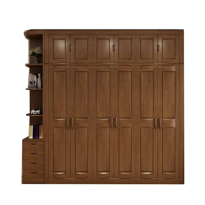 Conjunto de móveis para casa de design moderno, móveis para casa, armário de luxo, 4 portas, guarda-roupas mdf