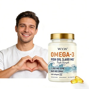 Cápsulas de Aceite de Pescado a Bajo <span class=keywords><strong>Precio</strong></span> para Adultos, Mejora la Inmunidad y la Vista, Suplemento de <span class=keywords><strong>Omega</strong></span>-<span class=keywords><strong>3</strong></span> que Promueve la Salud del Cerebro y la Piel - Product Image 5