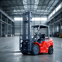Manajemen Fasilitas Manufaktur dan Penyimpanan Truk Forklift Listrik Liftron CPD35